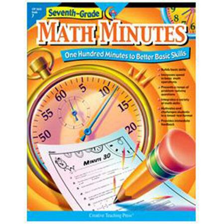 CREATIVE TEACHING PRESS Seventh-Grade Math Minutes CTP2635